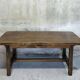 Solid wood farmhouse table