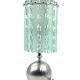 Lampe de table en verre moulé, Italie vers 1970