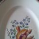 Oval dish very beautiful pattern Digoin Sarreguemines Lorraine