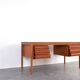 Mid-Century Teak Executive Desk by Torbjørn Afdal for Bruksbo, 1960s.