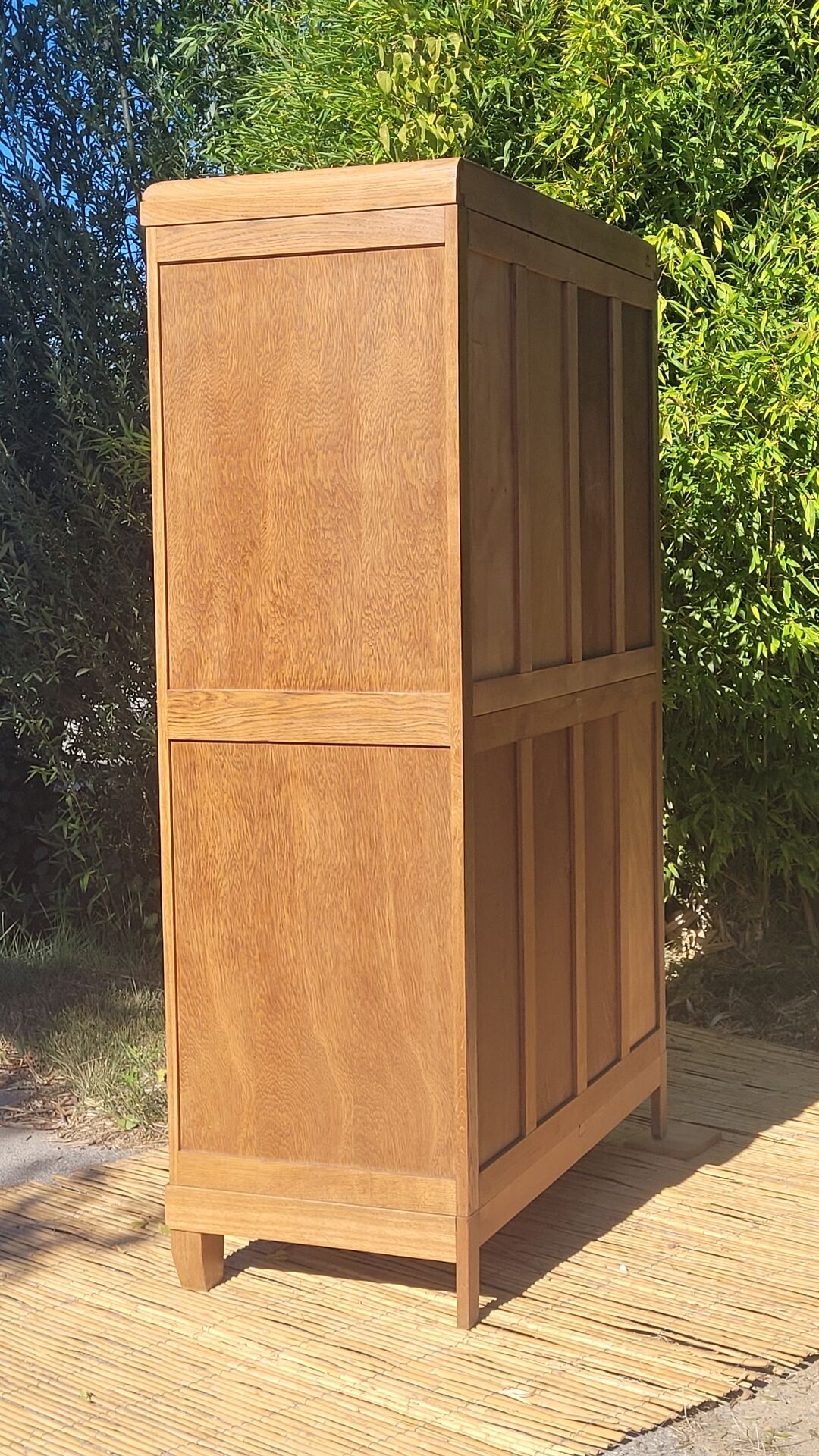Immense Armoire ancienne en chêne massif- rénovée