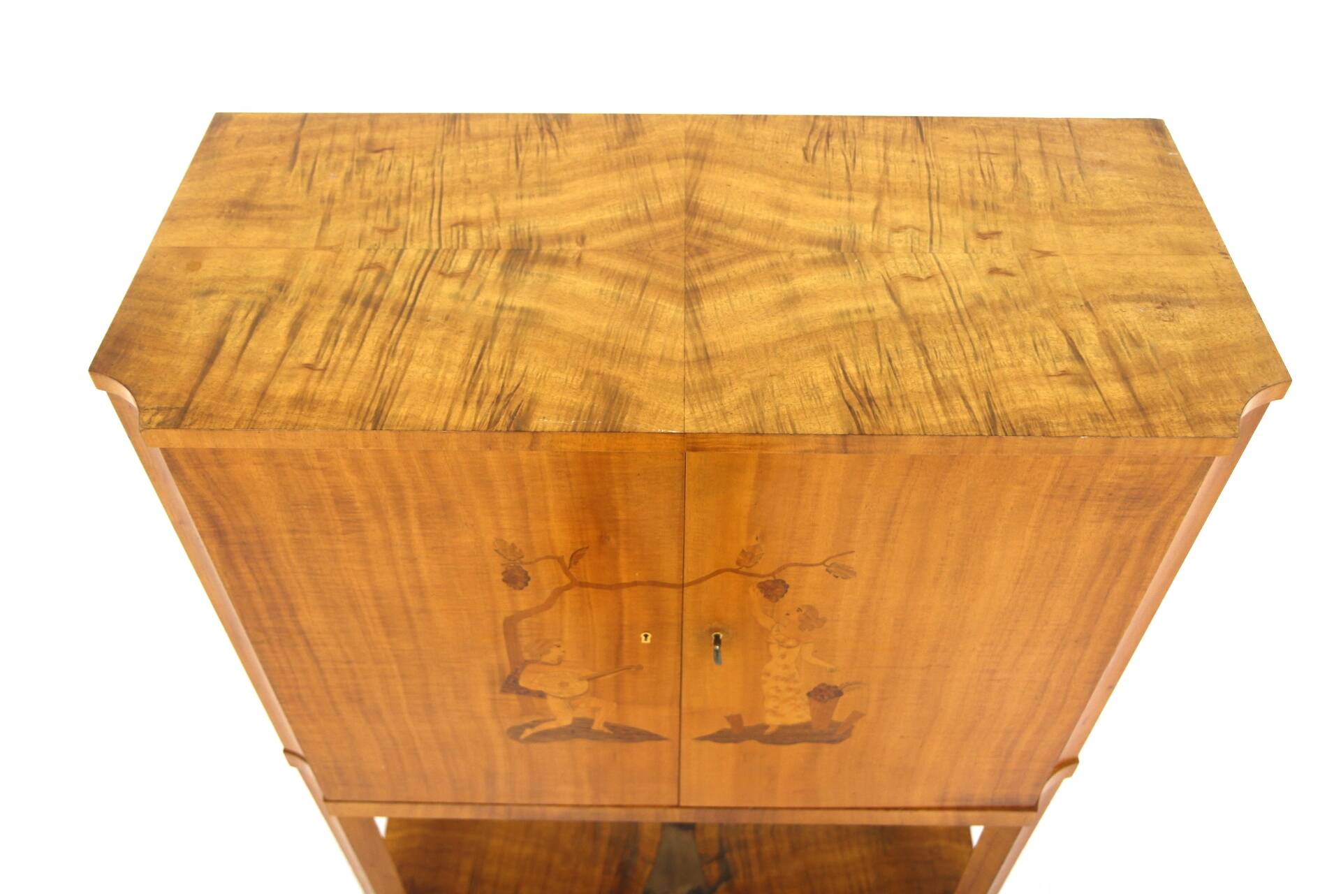 Scandinavian wooden bar cabinet, Swedish modern, Sweden, 1930