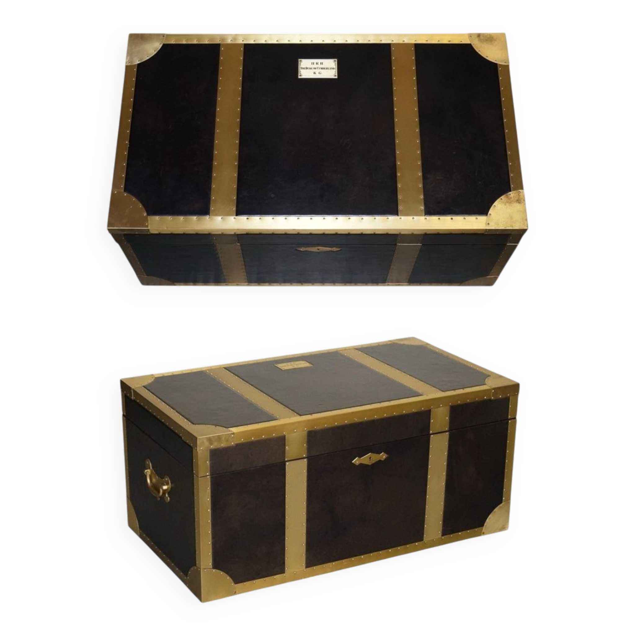 Cumberland Storage Chest with Red Velvet Lining by Timothy Oulton