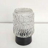 Ceiling lamp glass and bakelite black