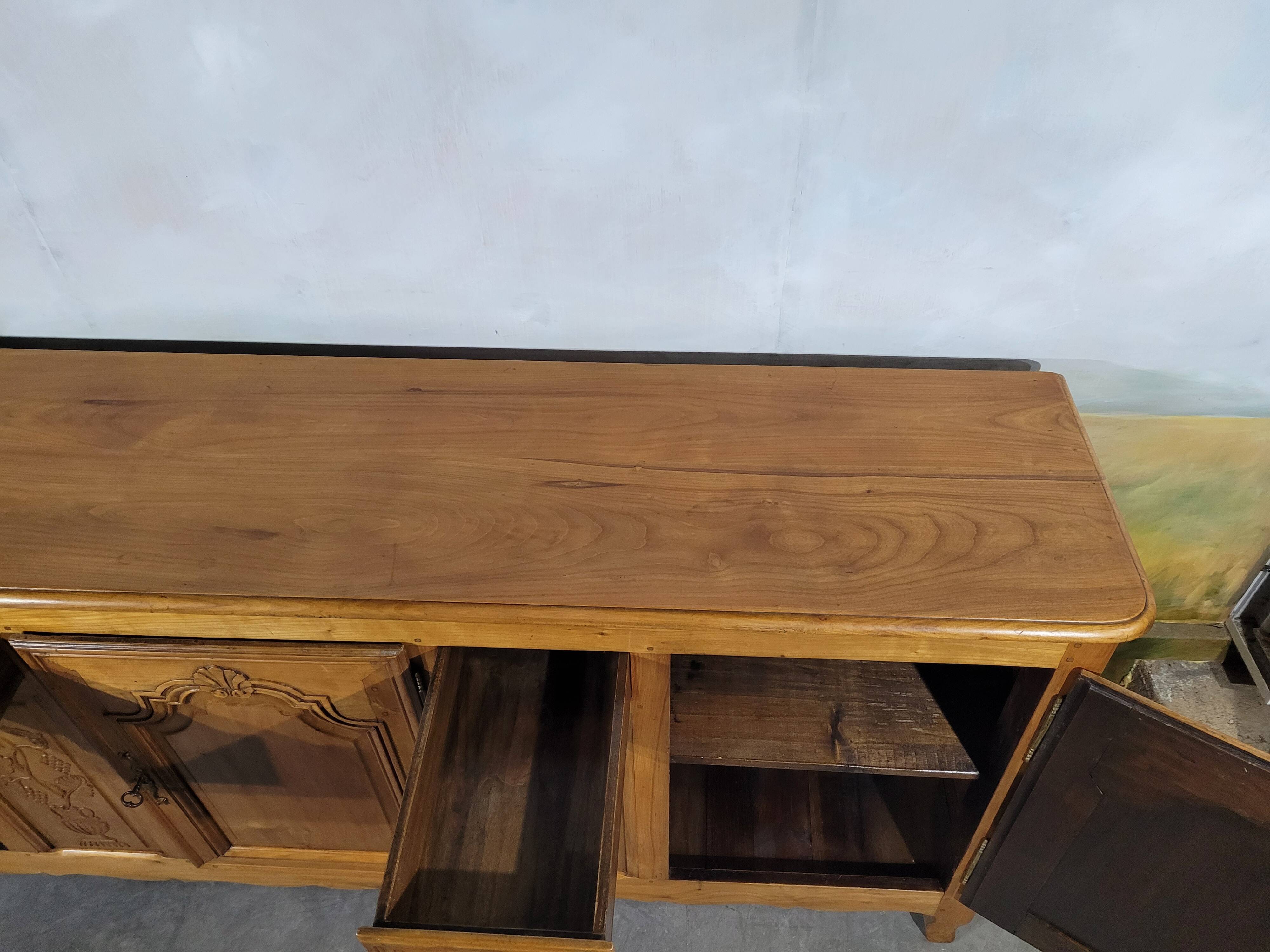 Blonde cherry sideboard