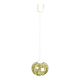 1970s Modernist hanging lamp, Poland