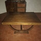 Art deco style dining room table and 6 chairs