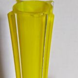 Trio de soliflores en verre étiré anciens