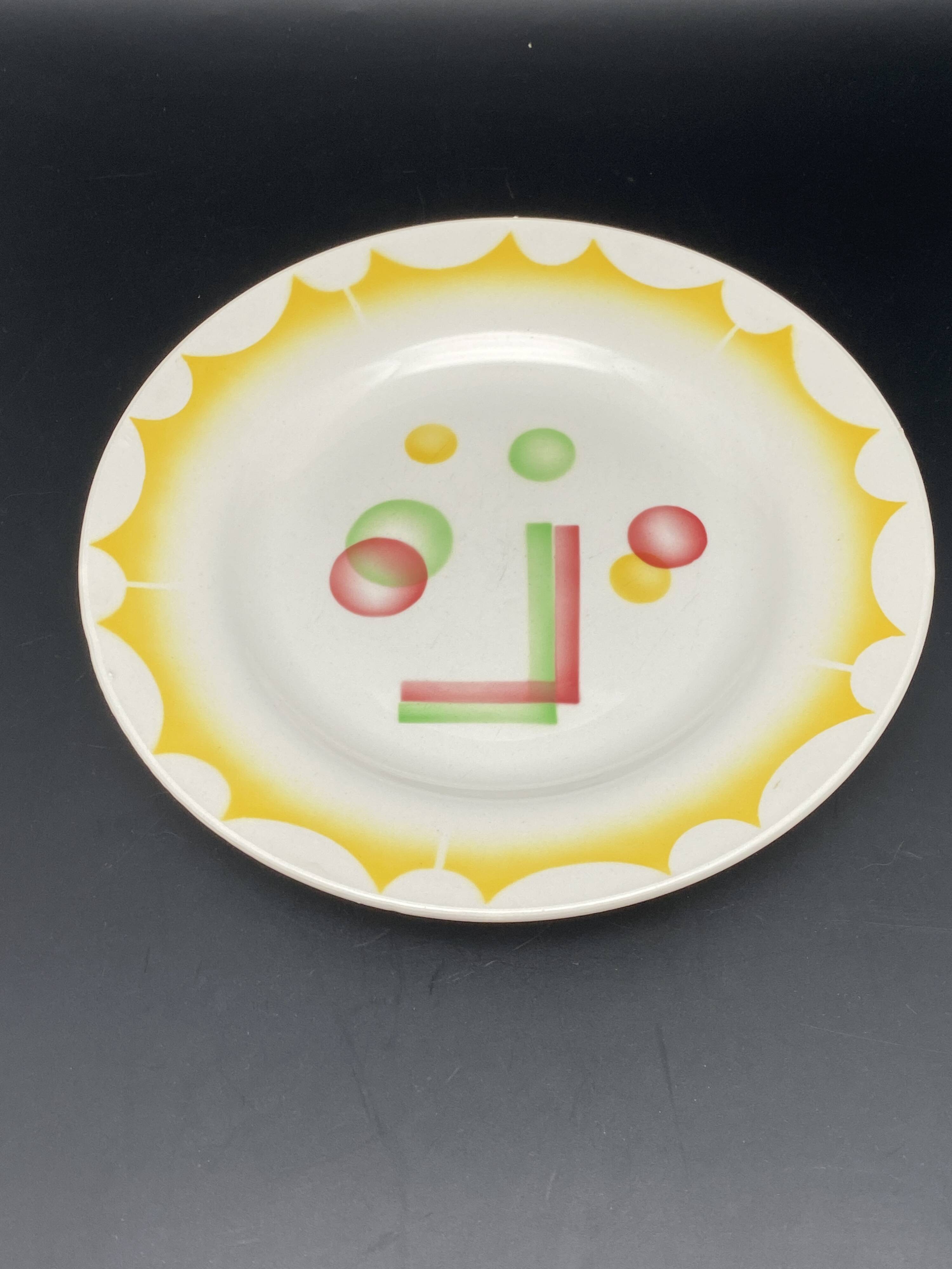 Dinner plates “Planètes” Collection Digoin Sarreguemines – MPM0324VLP1