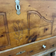 19th century carved wooden chest of drawers