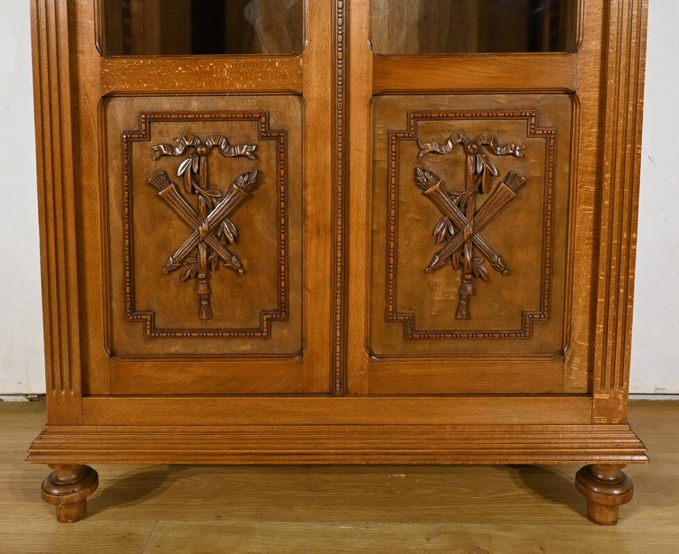 Stained beech bookcase – 1920
