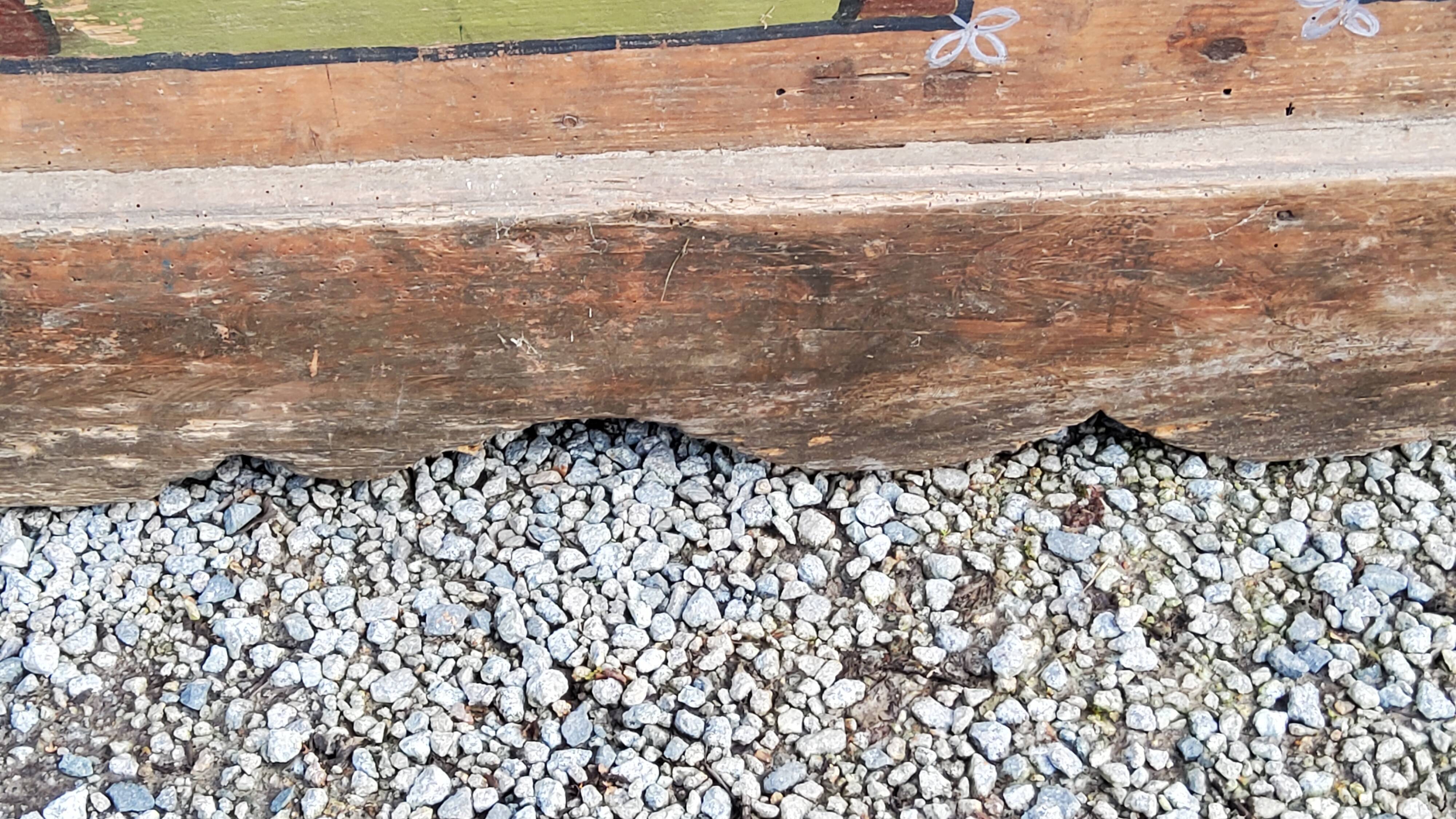 Alsatian polychrome wedding chest eighteenth -nineteenth century