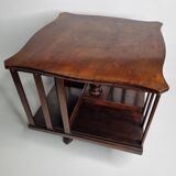 Small English style revolving table bookcase, 36 cm
