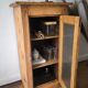 Antique pine and hammered glass confiturier - Renovated