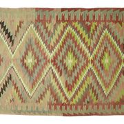 Tapis kilim artisanal anatolien 314 cm x 185 cm