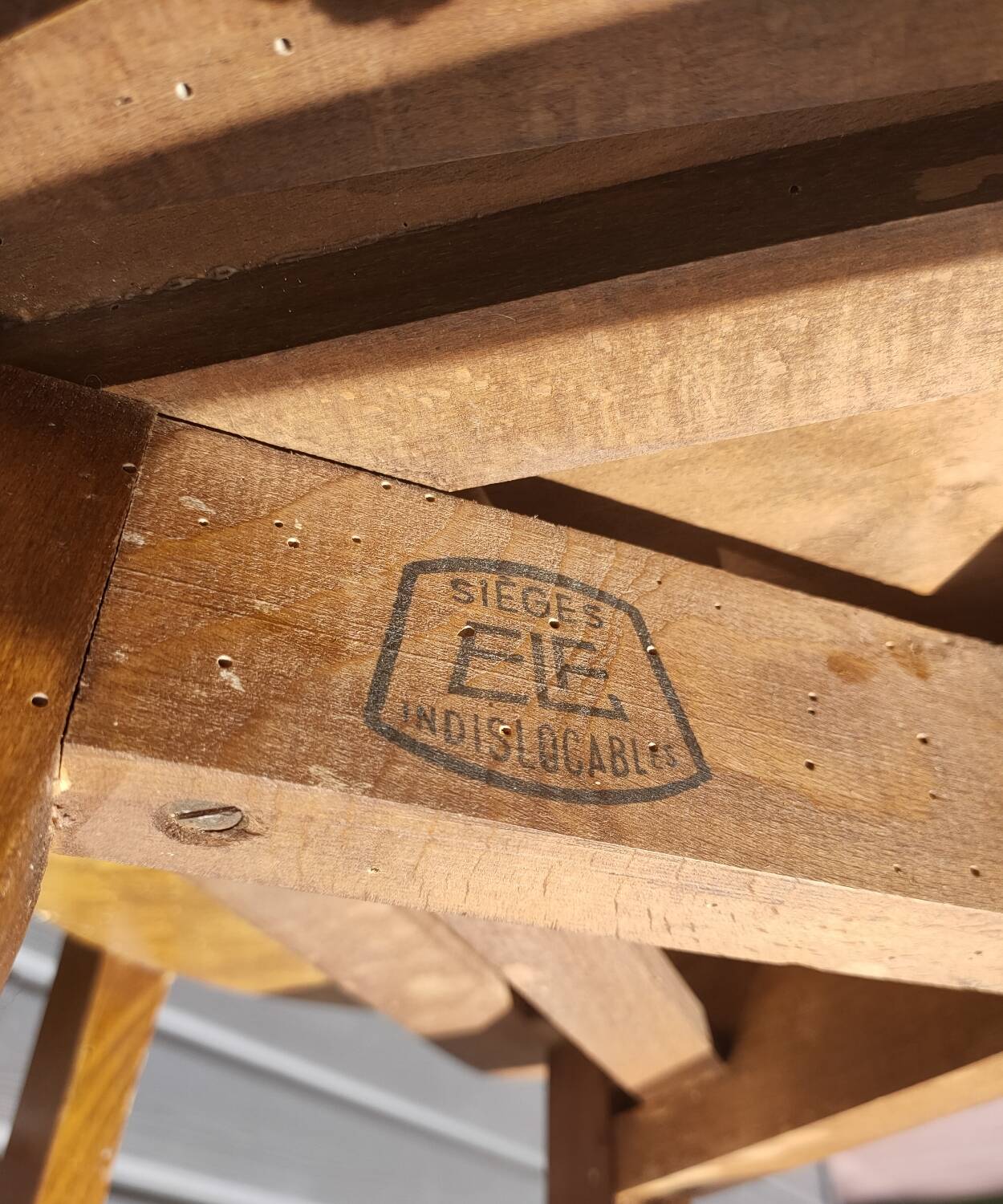 Pair of ELF bistro chairs