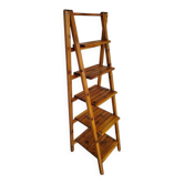 Escabeau ancien en bois massif