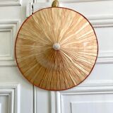 Braided hat wall decoration