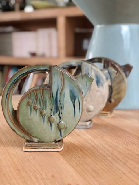 Art Deco ceramic vases