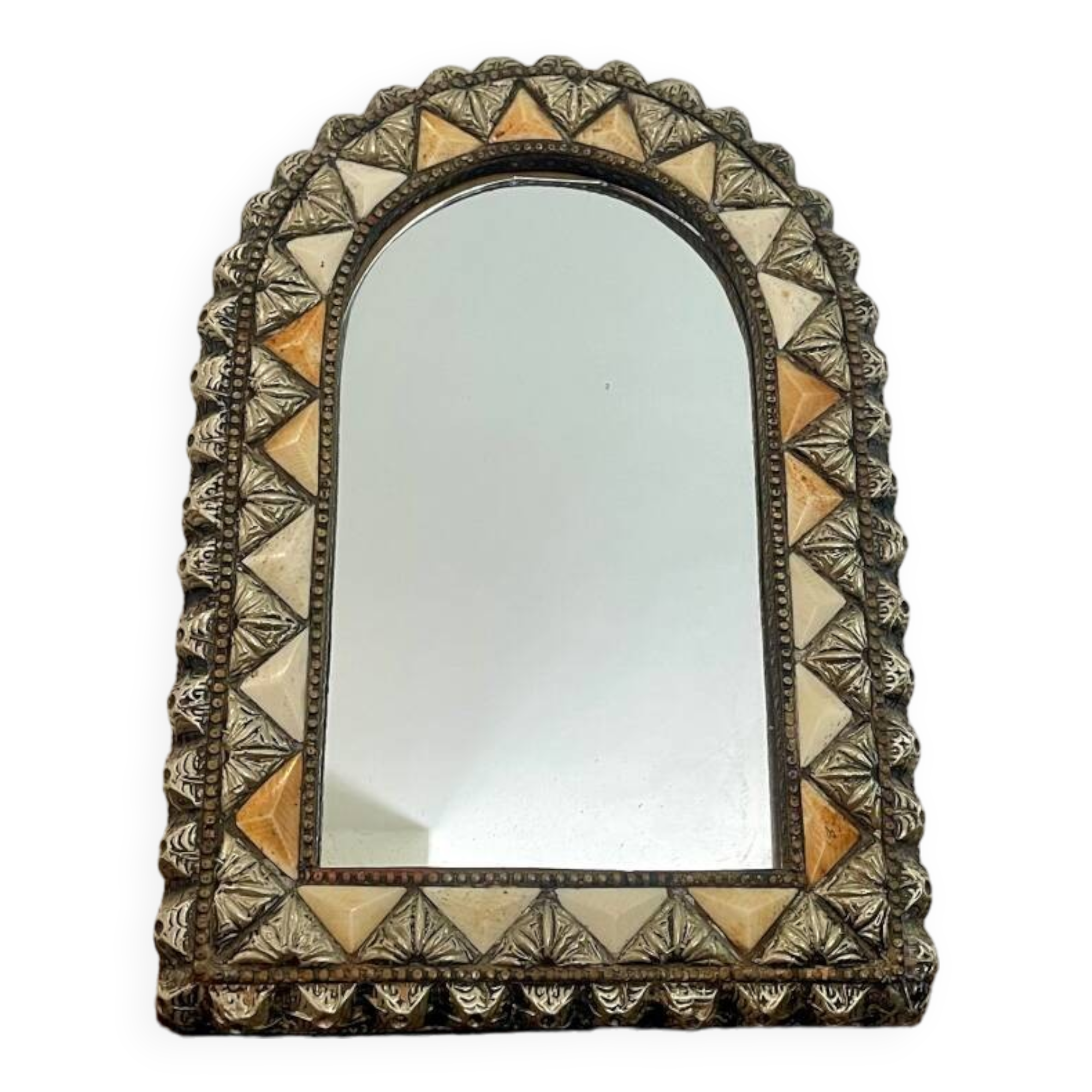 Oriental bone mirror