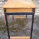 Bureau bois et métal des années 60/70