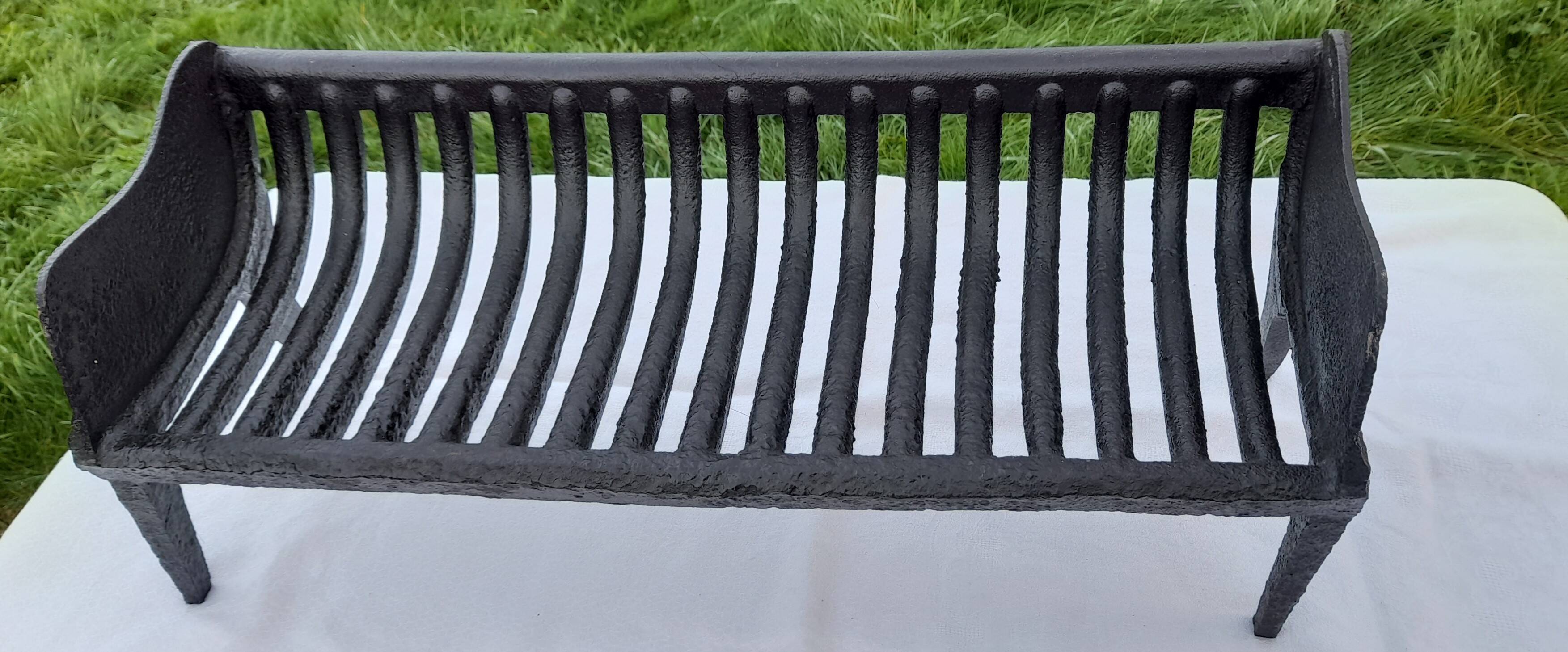 Cast iron log holder fireplace L 60 cm