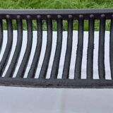 Cast iron log holder fireplace L 60 cm