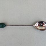 6 Silverplated mocca spoons