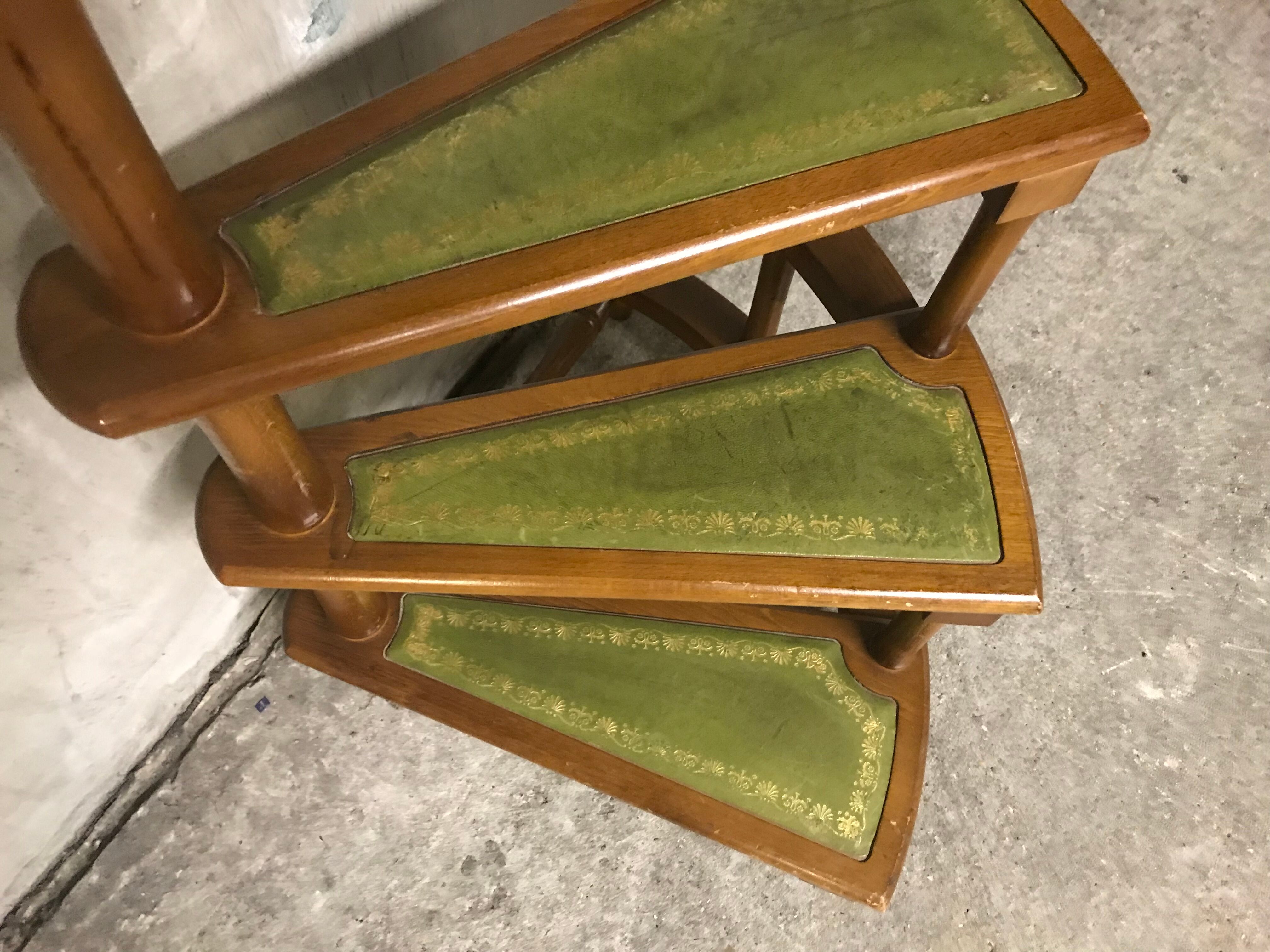 English library stairs