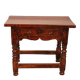 Spanish table from the 17th century in walnut.