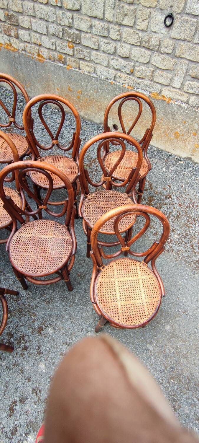 Bistro-style chairs