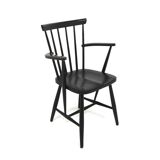 Fauteuil scandinave "Pinnstol" en hêtre, Suède, 1960