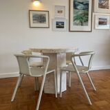 Pink Marble Dining Table (Small, 4 Seater)
