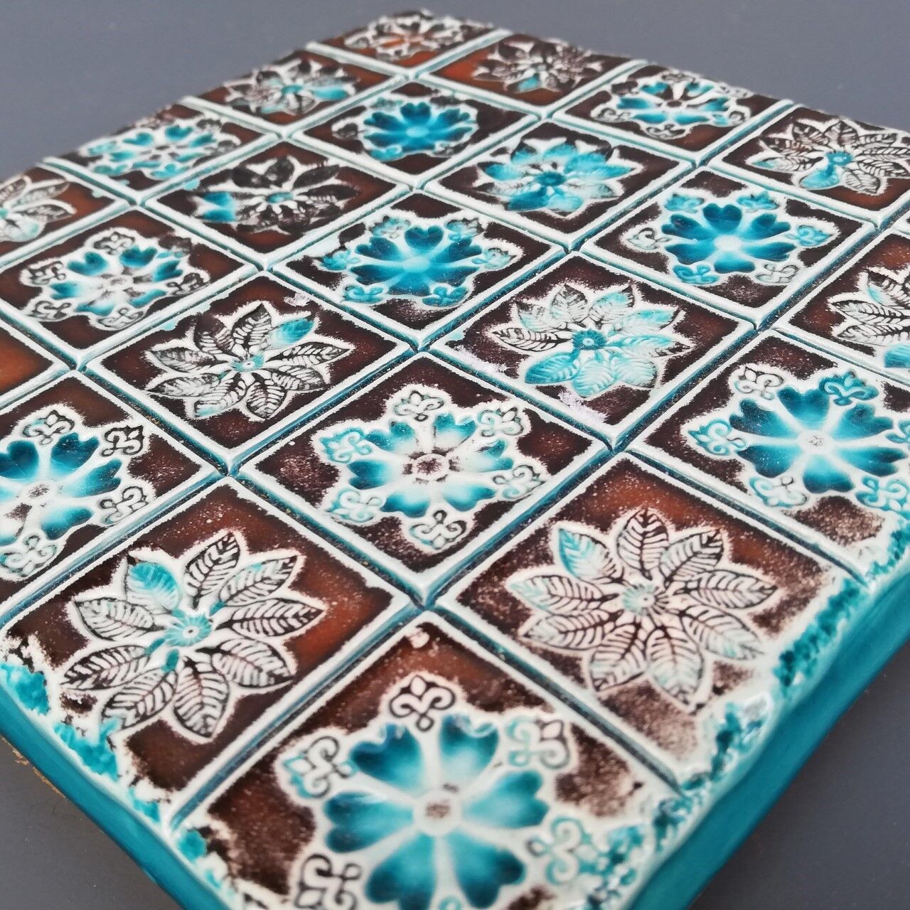 Vintage glazed ceramic dish underwear