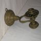 Applique bougeoir en bronze style maritime