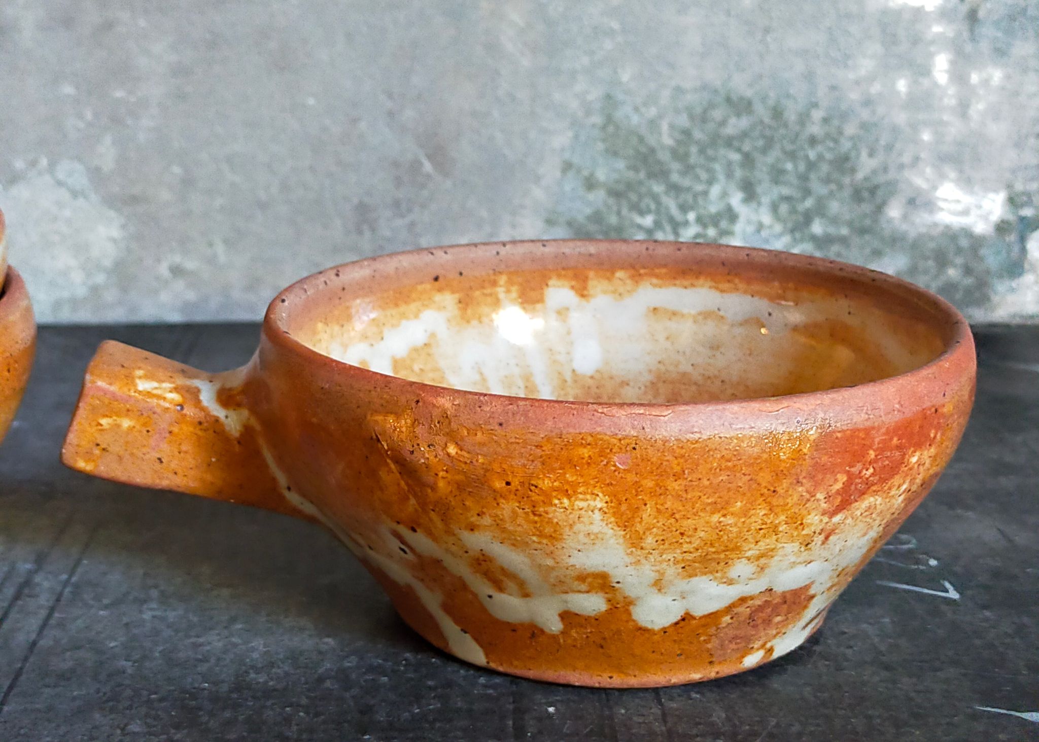 Three vintage marais sandstone bowls