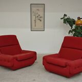 Complete red salon jitona style atlantis space age 1970