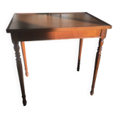 Cherry wood side table from the 60s/70s.