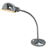 1960's Chrome Adjustable Table Lamp, Italy