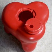 Tabouret "dent". Vintage. Plastique.