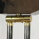 Lampadaire de parquet patine canon de fusil et laiton