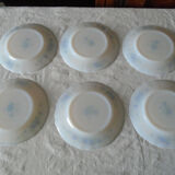 6 dessert plates