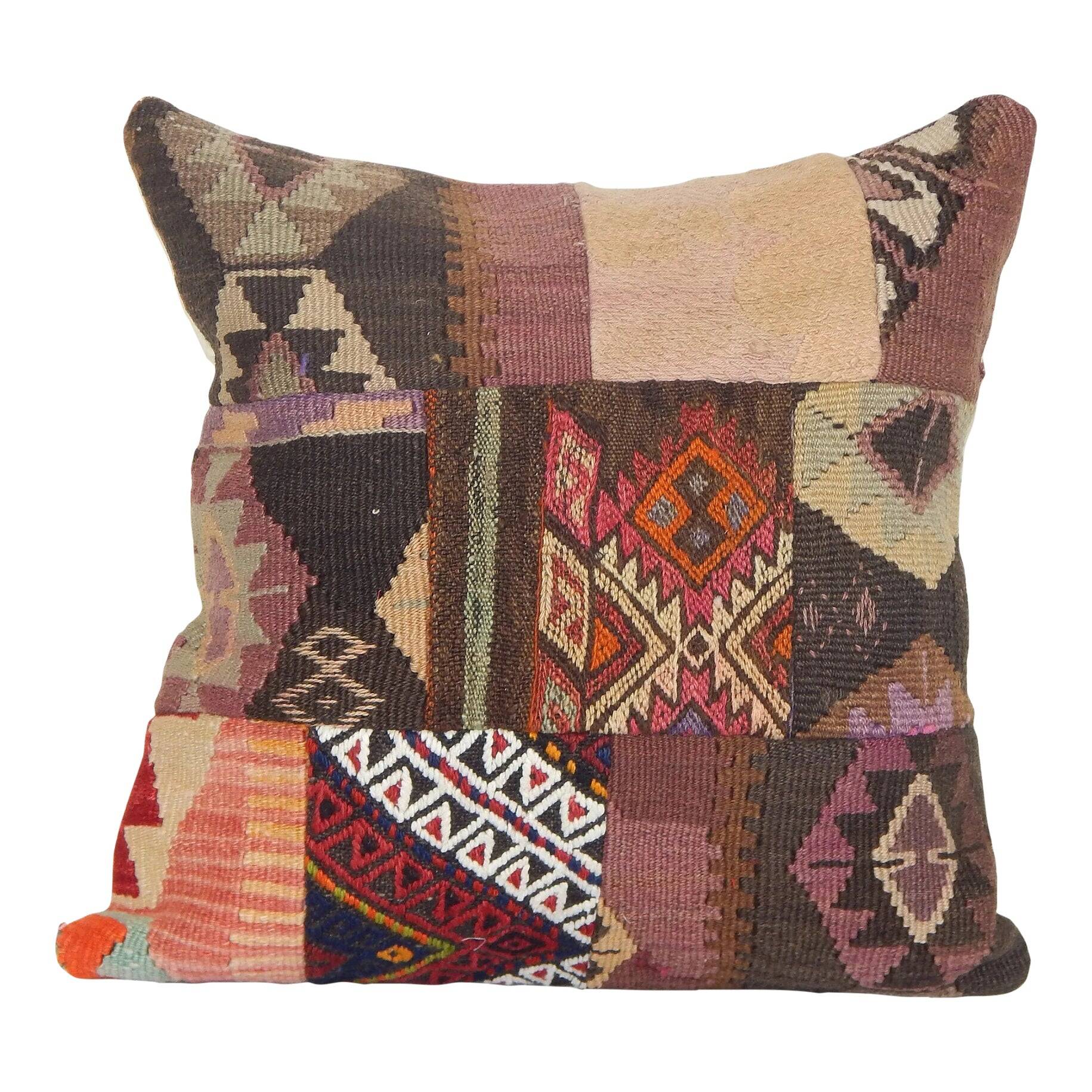 Vintage kilim cushion cover 51x51 cm