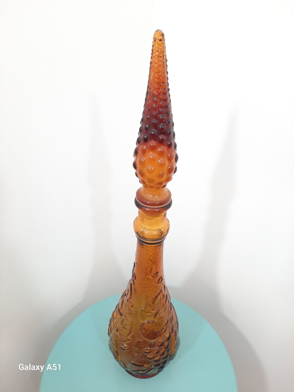 Carafe en verre vintage
