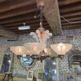 Ezan Art Deco 6-light chandelier