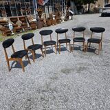 6 Scandinavian chairs from the 60s