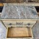 Art Deco oak chest of drawers