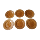 Six gien porcelain dabsin plates