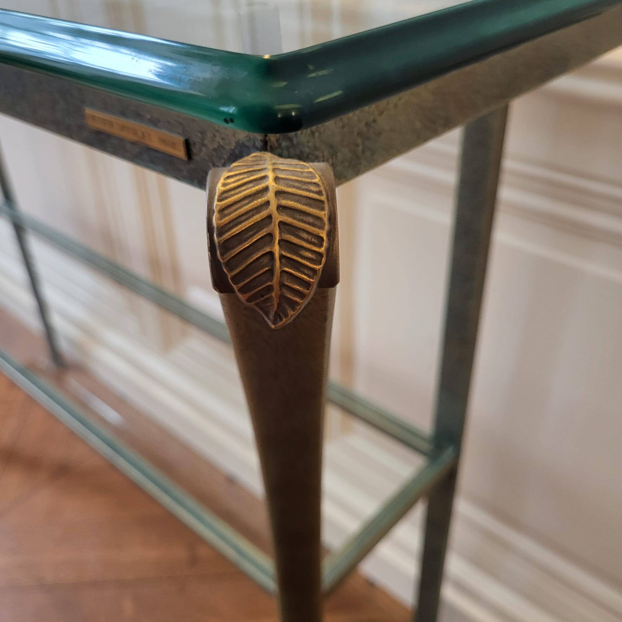 Vintage console signed Pierre Vandel Paris