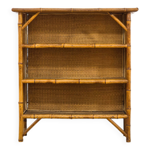 Bibliothèque ancienne - bambou